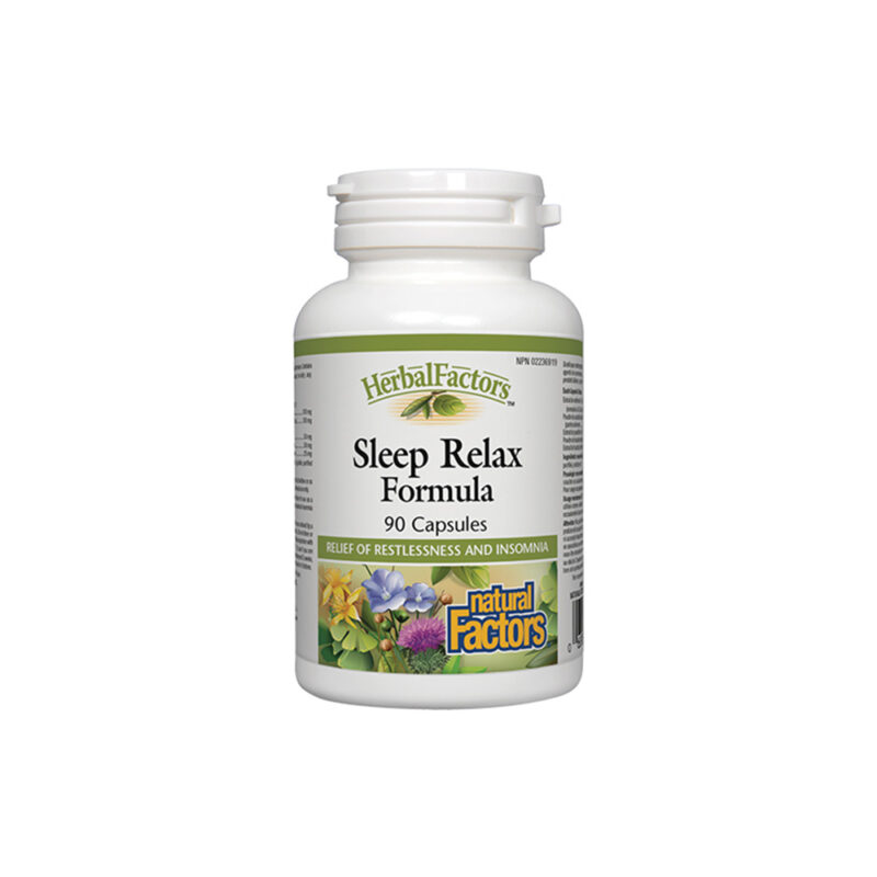 NATURAL FACTORS Sleep Relax Formula 325mg