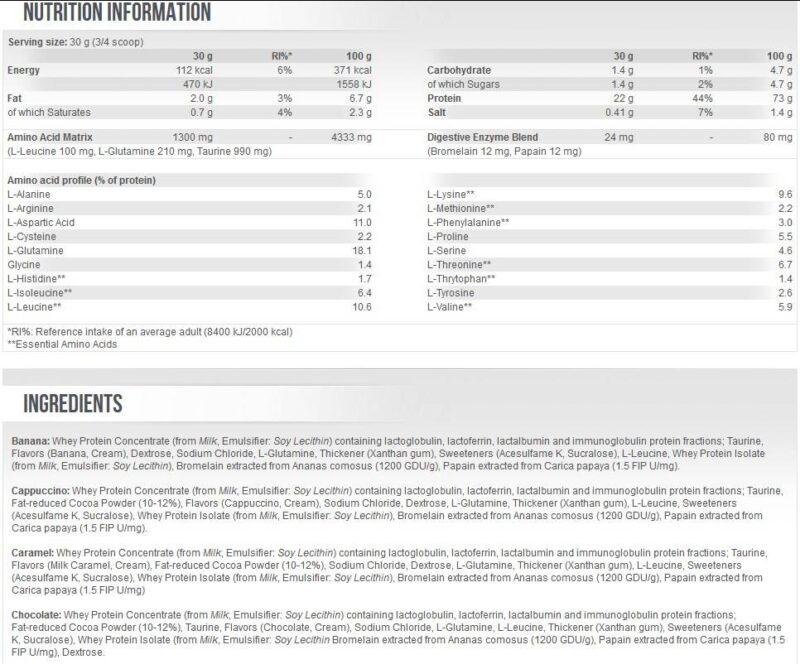SCITEC 100% Whey Protein Professional 2.35 кг - Image 2